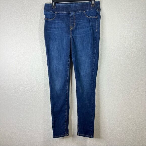 Old Navy Womens Skinny Rockstar Jeans‎ Built In Sculpt Stretch Medium Wash 10 - Picture 1 of 7
